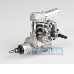 ASP FS 61AR 10ccm RC s tlumičem letecký motor