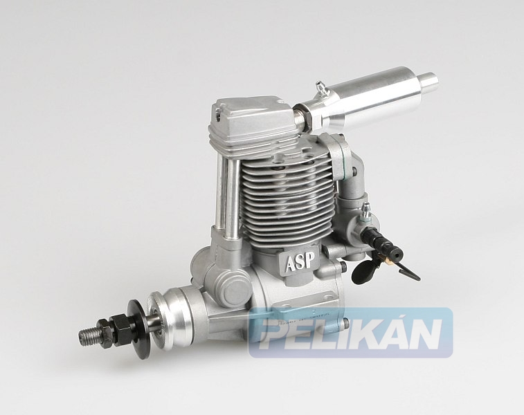 ASP FS 70AR 11.5ccm RC s tlumičem letecký motor
