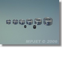 MP-Jet 2811 Stavěcí kroužek 4 mm dural 4 ks