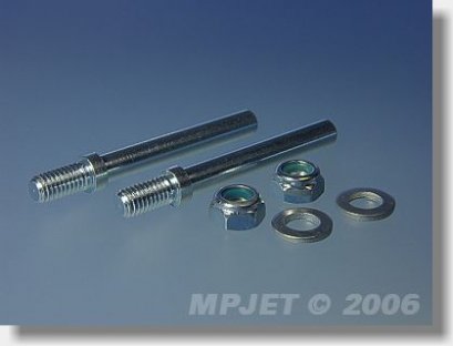 MP Jet 2870 Hřídel kola 4 mm pár
