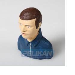 Pelikán Hlava pilota 1:4 Dieter barvený
