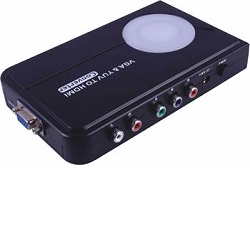 PremiumCord VGA+YUV na HDMI elektronický převodník