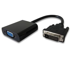 PremiumCord khcon-22 Převodník DVI na VGA černý