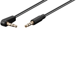 Premium Cord kjackmm05-90 kabel Jack 3.5mm 90°0.5m
