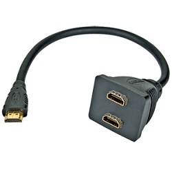 PremiumCord kphdma-6 HDMI rozdvojka 2x HDMI 30cm