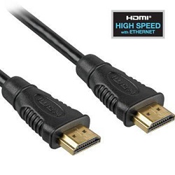 PremiumCord kphdme015 HDMI kabel 1.5m zlacený