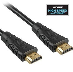 PremiumCord kphdme2 kabel HDMI 2m zlacený černý