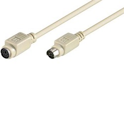 PremiumCord kpk2ps kabel PS/2 prodlužovací 2m