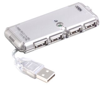 PremiumCord ku2hub4ws USB 2.0 HUB 4-portový