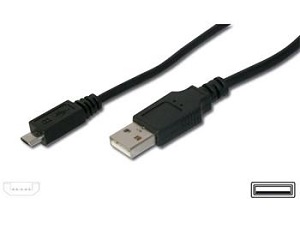 PremiumCord ku2m05f micro USB 2.0 A-B 0.5m černý