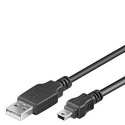 Nedis kabel USB 2.0 - USB mini B 2m