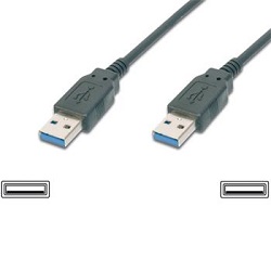 Kabel USB 3.0 Super-speed 5Gbps A-A, 9pin, 2m