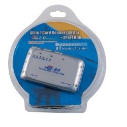 PremiumCord kucm03 USB 2.0 čtečka paměť.karet 16v1
