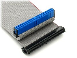 Valueline Plochý kabel k HDD 80ž ATA66, 3kon 30cm