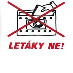 Magg 120127 samolepka Letáky ne 37x52mm znak