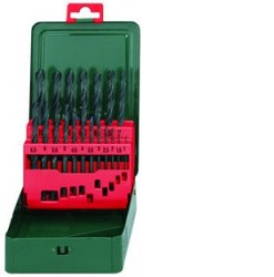 Metabo 627151 sada vrtáků HSS-R 19 dílů 1-10mm