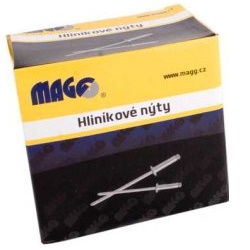 Magg ALN40096 Hliníkové nýty 4,0 x 9,6mm - 1000ks