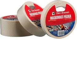 Den Braven B7021RL maskovací krepová páska 30mm