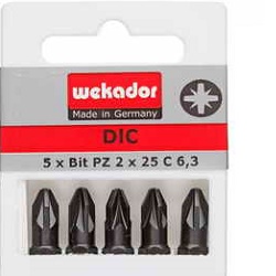 Sada bitů WEKADOR PZ1,2 PH1,2 TX30 5 ks DCL