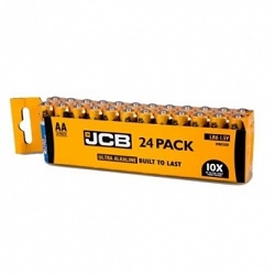 JCB alkalická baterie AA/LR06 shrink 24 ks