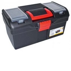 MAGG PROFI Plastový kufr na nářadí; 394x215x195 mm