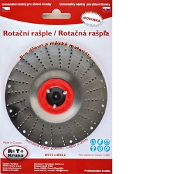 Roto Kruna rotační rašple 115 mm R-2.0/115-Z