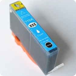 HP CZ110A - kompatibilní HP 655 cartridge cyan