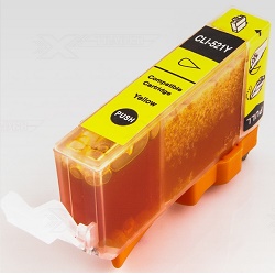 Canon CLI-521Y - kompatibilní yellow s čipem 11ml