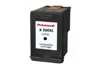 HP 300XL CC640, CC641 kompatibilní cartridge černá