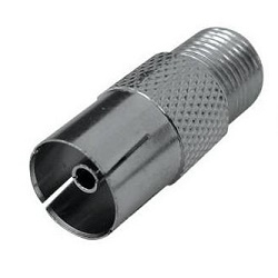 Tipa 03390061 Redukce F zdířka - TV zdířka samice