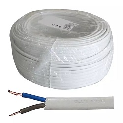 Dvojlinka 2x0,75mm2 plochá H03VVH2-F (CYLY 2x0,75)