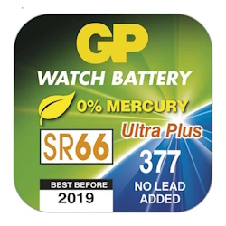 GP 377/376 SR626 baterie knoflíková do hodinek