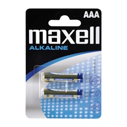 Maxell Baterie AAA (R03) alkalická 2ks/ blistr
