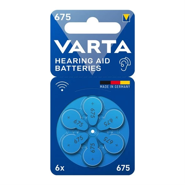 Baterie VARTA PR44, 675 6ks 1.45V blistr