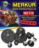 Merkur ND 115 Ozubená kola modul 1
