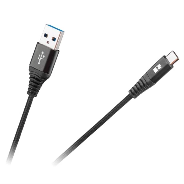 Kabel RB-6001-050-B USB/USB-C 0,5m Black Rebel