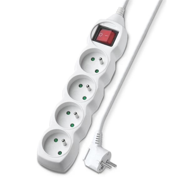 Geti GEC43S Prodlužovací kabel 4 zásuvky 3m s vyp