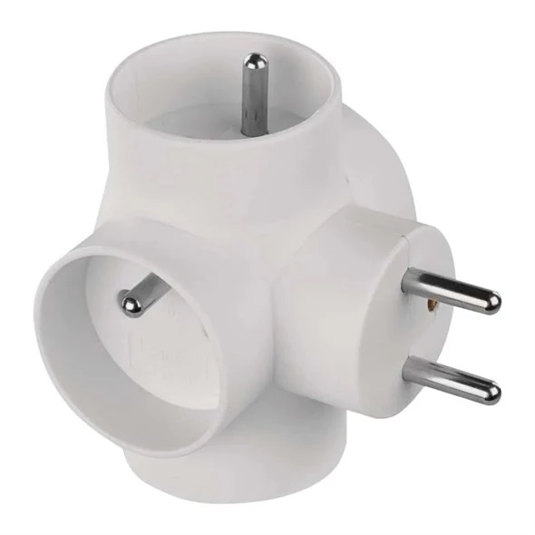 Zásuvka rozbočovací 4× zásuvka P0040