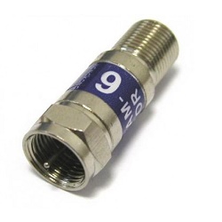 FAM 6dB anténní útlumový článek na F konektory