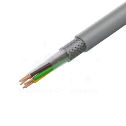 Kabel LIY-CY6x0.5mm2 opletení 1m