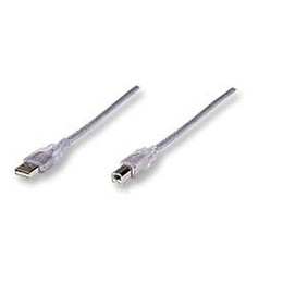 Manhattan USB 2.0 A-B kabel propojovací 0.9m