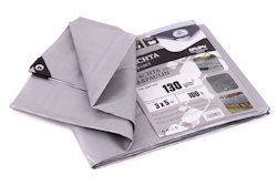 MasiPro 102272 Plachta 3x5m 130g ŠEDÁ