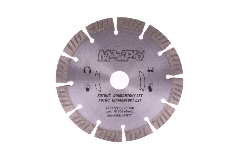 MasiPro 104676 Kotouč segmentový 150mm profi