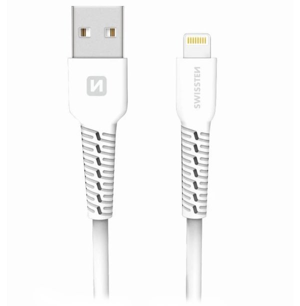 Swissten 71505541 Kabel USB na Lightning 1m bílý