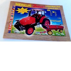 Merkur Zetor základní set traktor + vlek