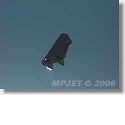 MPJet 2205B páka kormidla micro III 2ks černá