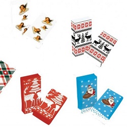 Papírové kapesníky vánoční 3-vrstvé 992050