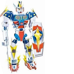 3D puzzle Transformer robot 56 dílů 2576