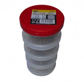 Magg 120010 Sada vrutů ve 4 boxech 200ks