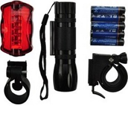 Solight WL19 sada cyklo světel přední 3W + zadní